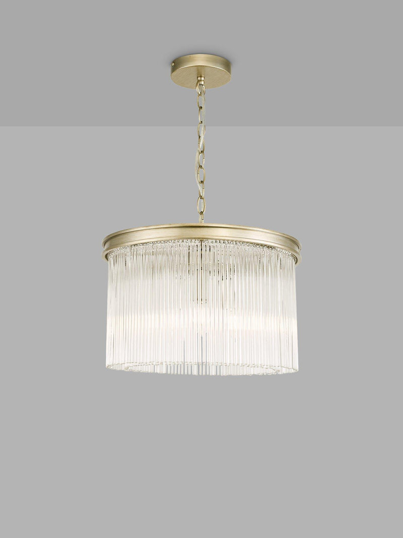 Laura Ashley Manon ceiling light champagne finish - British product