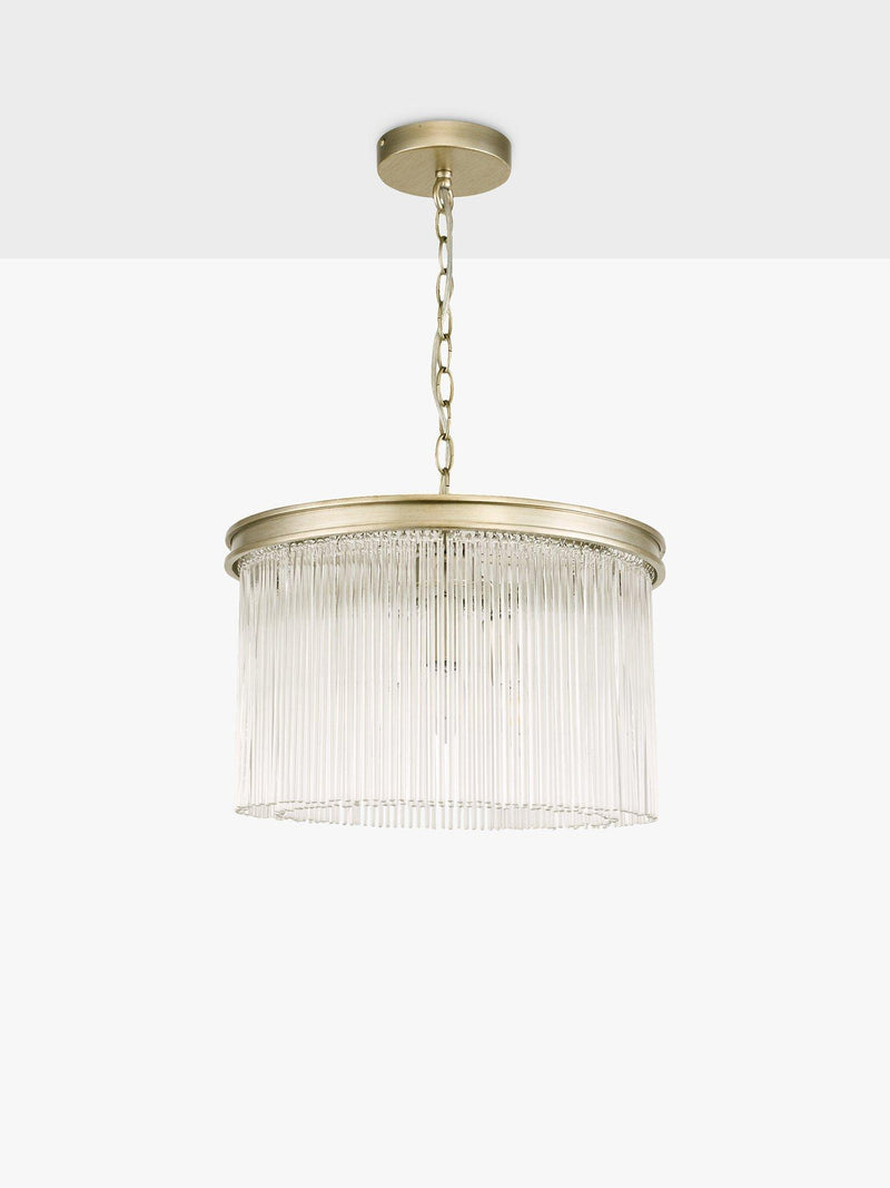 Laura Ashley Manon ceiling light champagne finish - British product