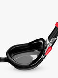 Speedo Biofuse 2.0 swimming goggles black red chrome imported from the UK