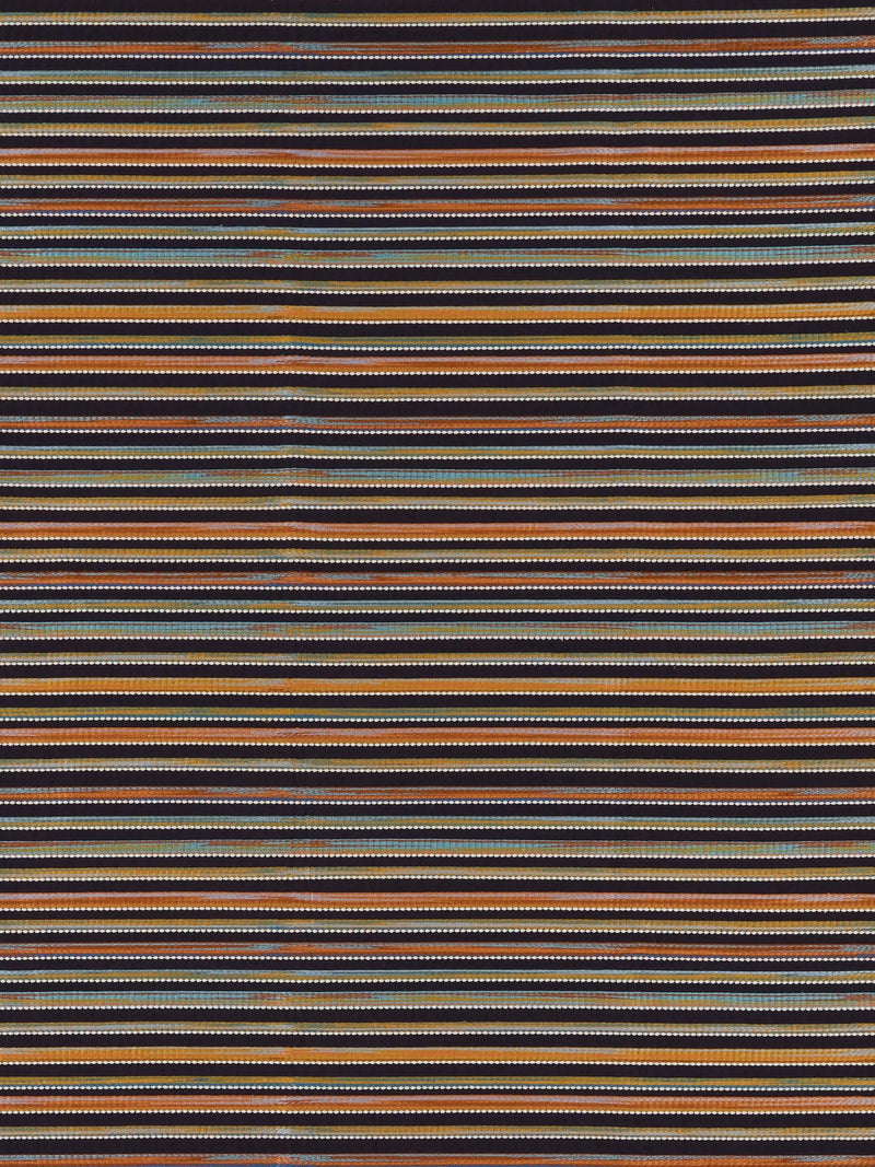 Osborne & Little Kandy furnishing fabric terracotta charcoal (British brand)