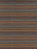 Osborne & Little Kandy furnishing fabric terracotta charcoal (British brand)
