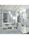 Designers Guild Porcelaine de Chine furnishing fabric W137cm - British product