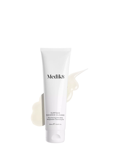 John Lewis Medik8 Surface Radiance Cleanse Resurfacing AHA/BHA Mangosteen Cleansing Gel, 150ml- Buy online at McGrocer