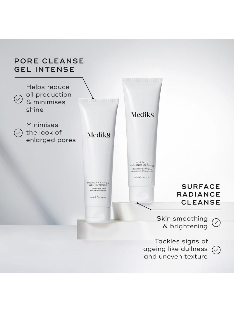 Medik8 resurfacing AHA BHA cleansing gel 150ml (British brand)