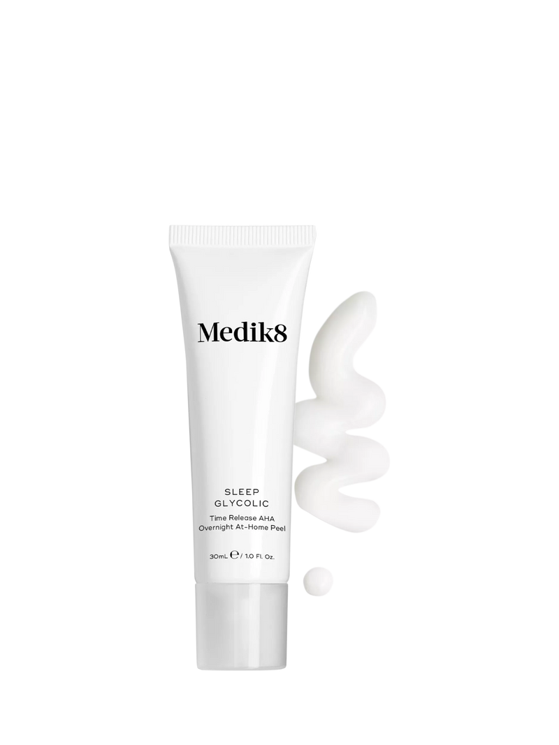 Medik8 Sleep Glycolic Peel 30ml, imported from the UK