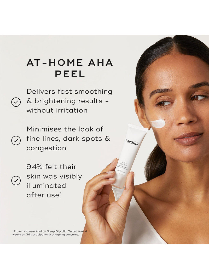 Medik8 Sleep Glycolic Peel 30ml, imported from the UK