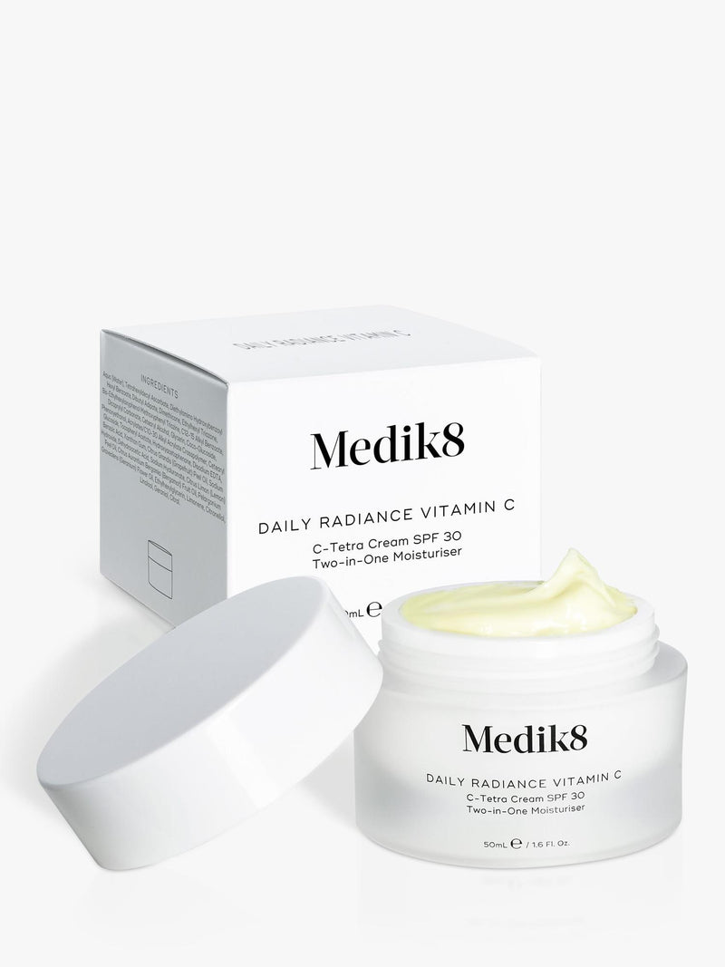 Medik8 Vitamin C C-Tetra SPF 30 moisturiser 50ml, imported from the UK