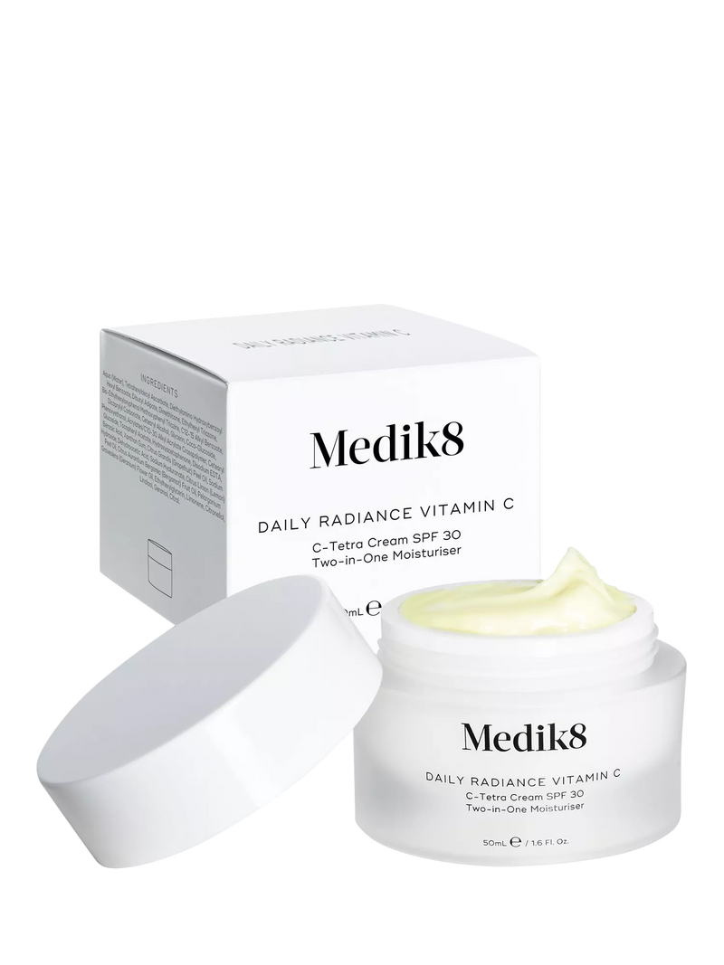 Medik8 Vitamin C C-Tetra SPF 30 moisturiser 50ml, imported from the UK