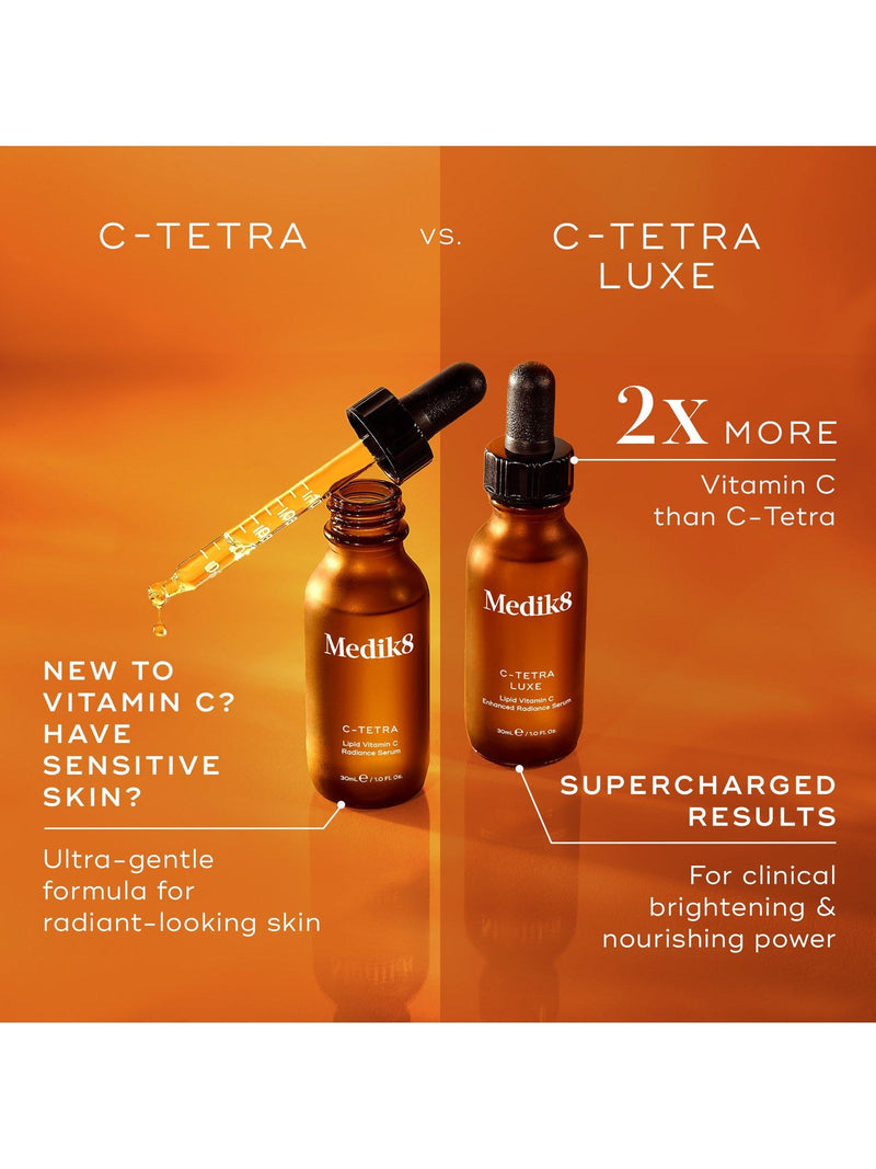 Medik8 C-Tetra Lipid Vitamin C Radiance Serum 30ml, imported from the UK