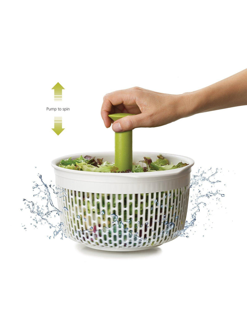 Joseph Joseph Spindola in-sink salad spinning colander, UK version