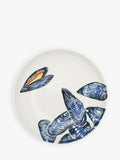 BlissHome earthenware mussels supper bowl blue 22cm - British product