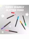 Tinc glitter edge pens multi colour pack of 6 (British brand)