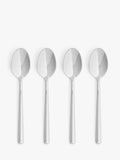 John Lewis ANYDAY Orbit stainless steel dessert spoons set of 4, UK version