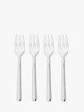 John Lewis ANYDAY Orbit Stainless Steel Pastry Forks, Set of 4