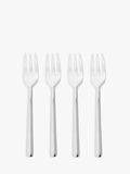 John Lewis ANYDAY Orbit Stainless Steel Pastry Forks, Set of 4