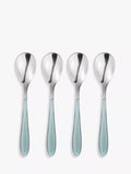 John Lewis Studio teaspoons set of 4 green handles - British product