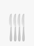 John Lewis table knives 4-piece set ergonomic handles, imported from the UK