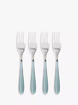 John Lewis John Lewis Studio Pastry Forks in Grey, Set of 4- Buy online at McGrocer
