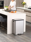 EKO 2 section recycling pedal bin 36L and 24L - British product