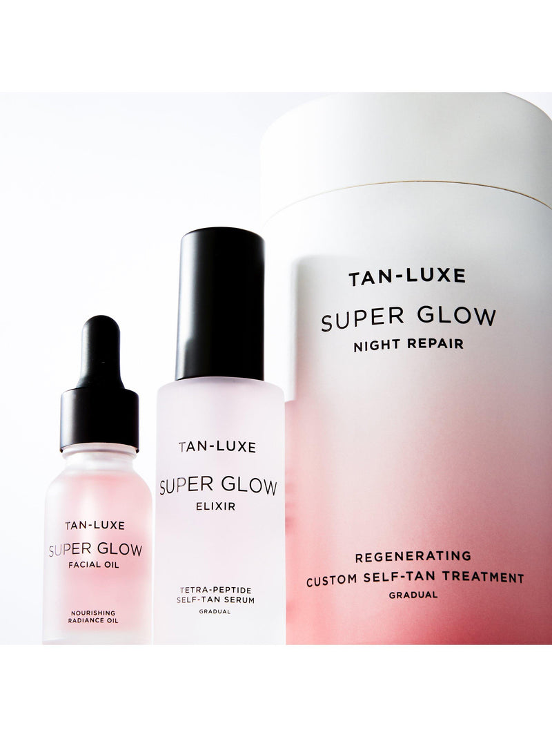 Tan-Luxe Super Glow Night Repair self-tan treatment 45ml (British brand)