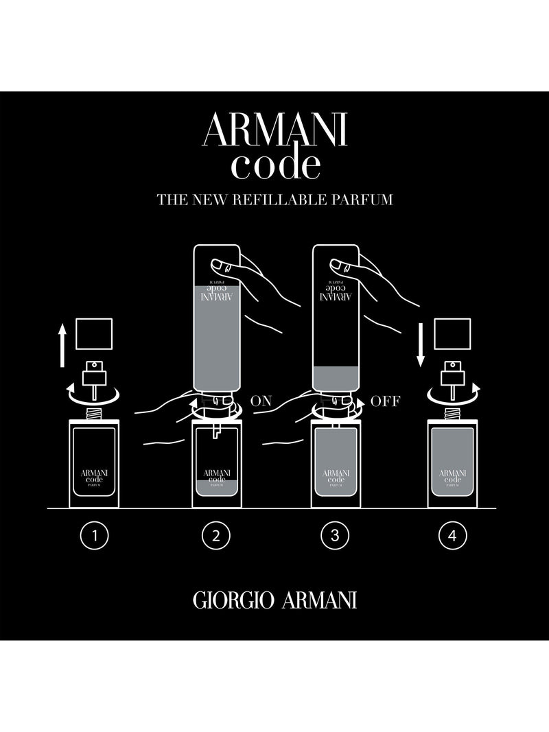 Giorgio Armani Code Le Parfum refill 150ml (British brand)