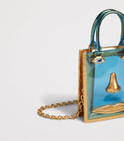 Schiaparelli mini vinyl face bag - British product
