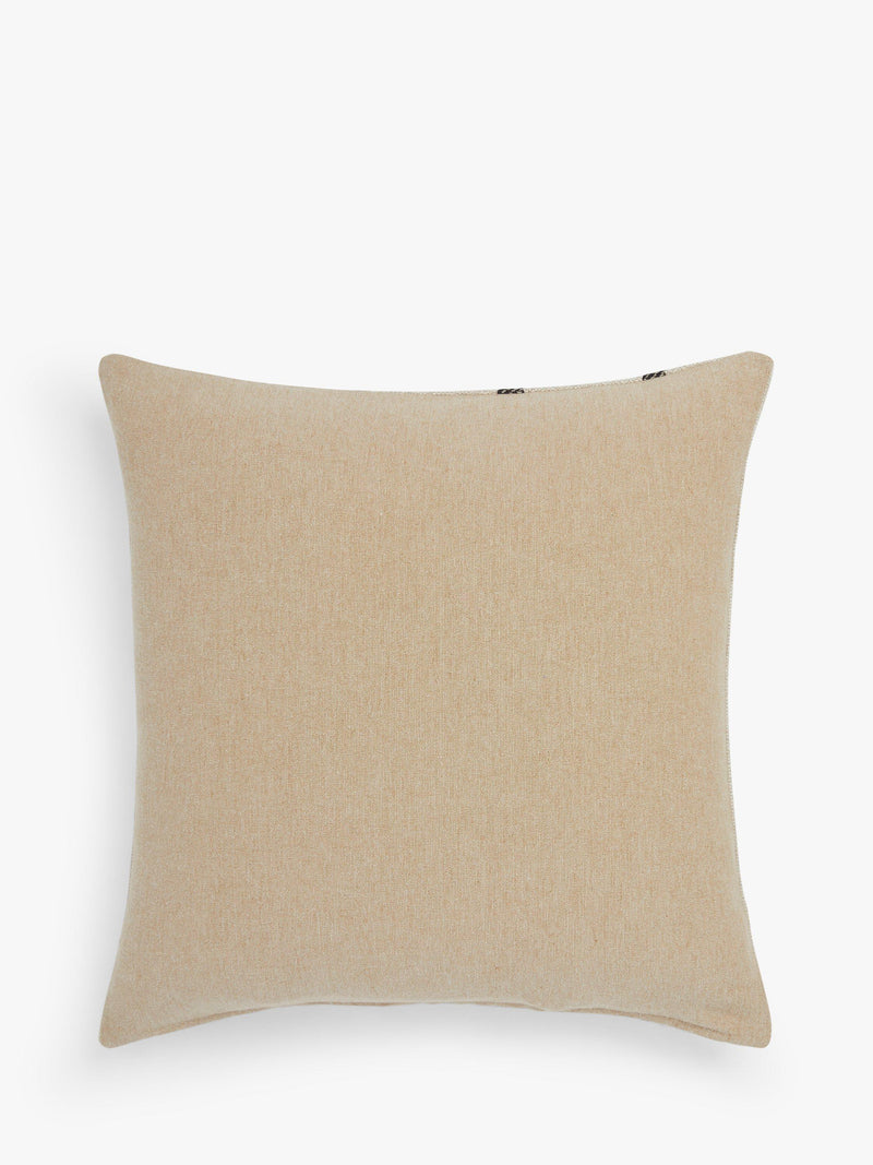 John Lewis linen stripe cushion in natural, UK version