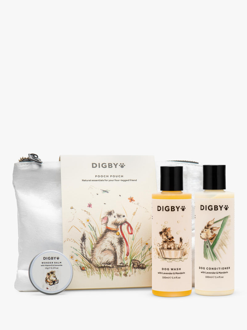 Bramley Digby Pooch Pouch Dog Grooming Starter Kit - British product
