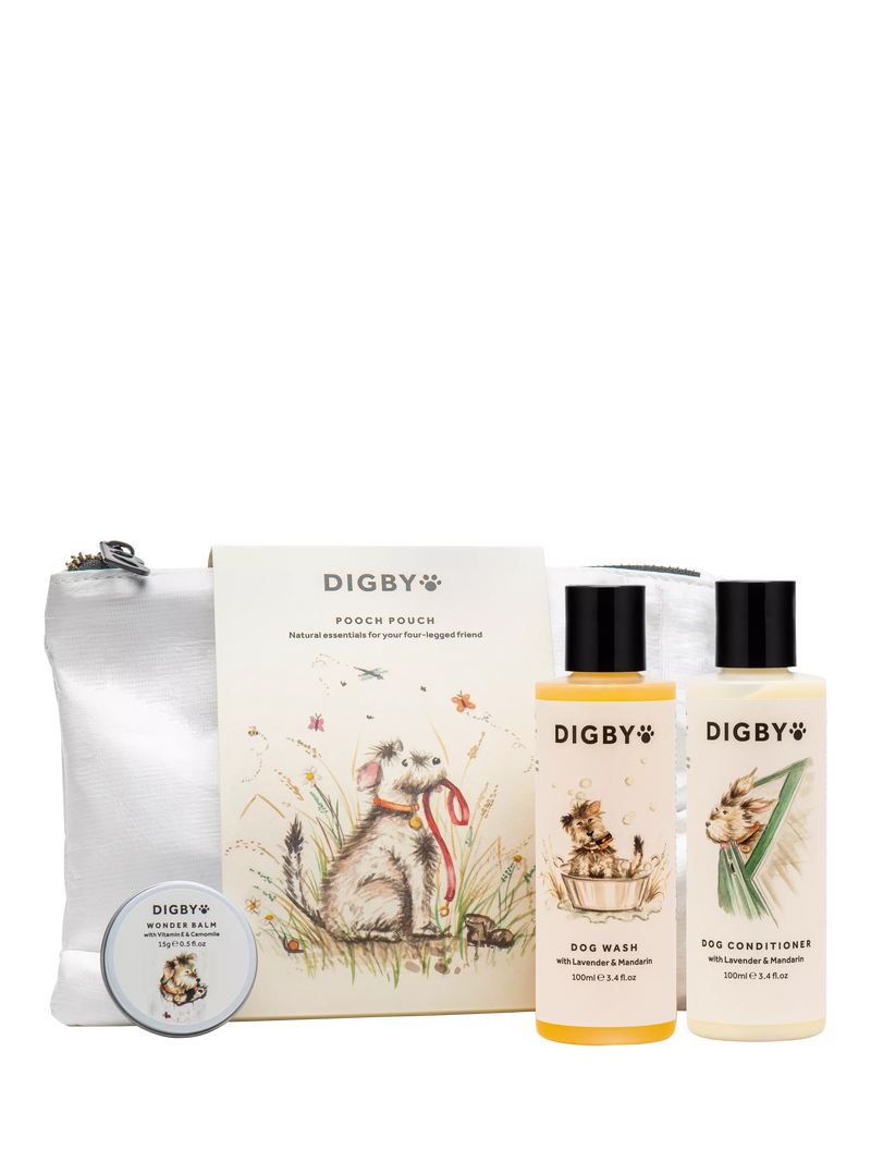 Bramley Digby Pooch Pouch Dog Grooming Starter Kit - British product