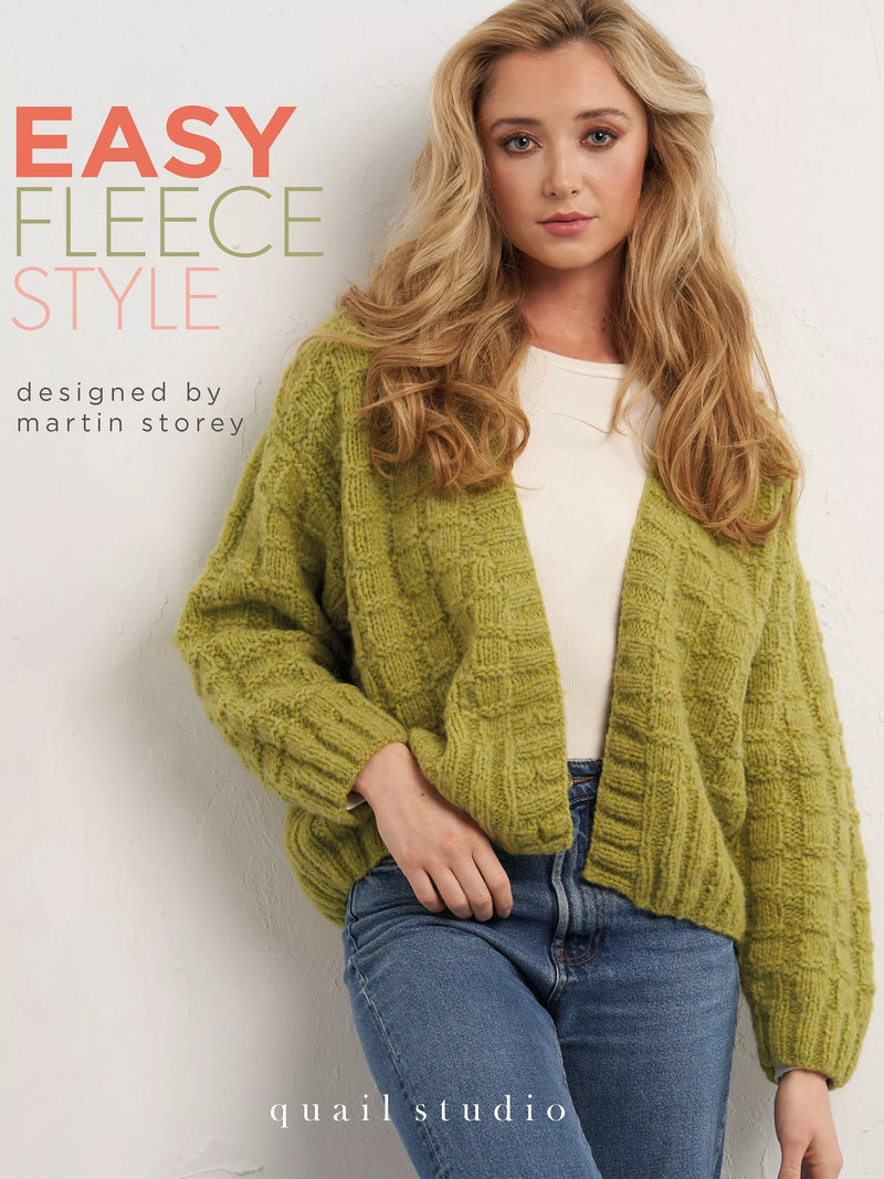 Rowan Easy Fleece knitting pattern booklet 64 pages, UK version