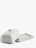 John Lewis butter dish grey stoneware, imported from the UK