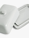 John Lewis butter dish grey stoneware, imported from the UK