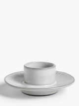 John Lewis John Lewis Leckford Stoneware Egg Cup, Grey- Buy online at McGrocer