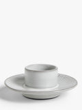 John Lewis Leckford stoneware egg cup in grey, UK version