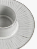 John Lewis Leckford stoneware egg cup in grey, UK version
