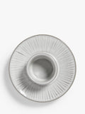 John Lewis Leckford stoneware egg cup in grey, UK version