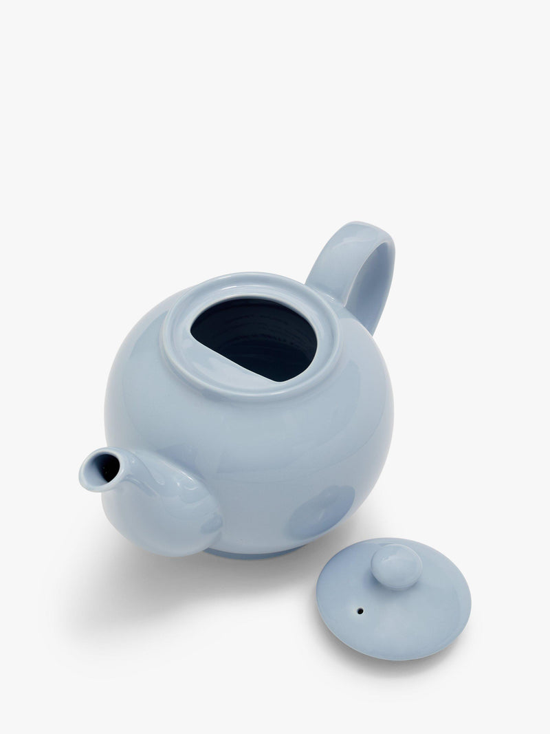John Lewis fine china teapot Celeste Blue 1.1L (British brand)