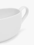 John Lewis porcelain gravy boat white 410ml (British brand)