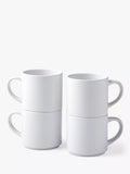 Cricut white ceramic mug blank 300ml set of 4, imported from the UK