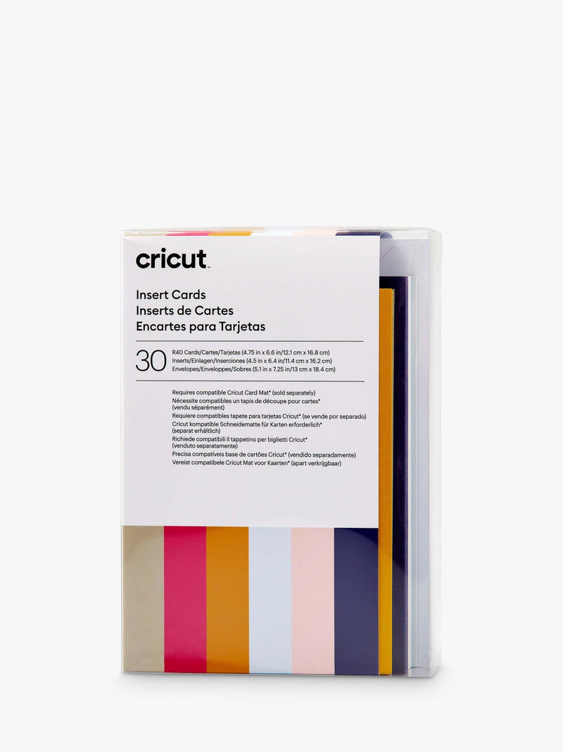 Glue-Free Insert Cards with Envelopes, Pack of 30, 16.8 x 12.1 cm