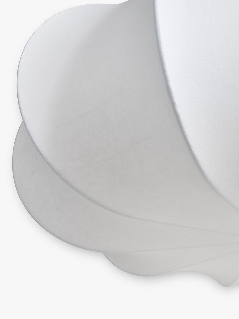 John Lewis Petula oversized pendant ceiling light white 65cm (British brand)