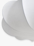 John Lewis Petula oversized pendant ceiling light white 65cm (British brand)