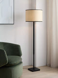 John Lewis Serenity natural woven floor lamp, imported from the UK