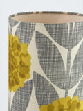 Orla Kiely yellow blossom ceramic table lamp, imported from the UK