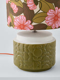 Orla Kiely olive Tile table lamp, UK version