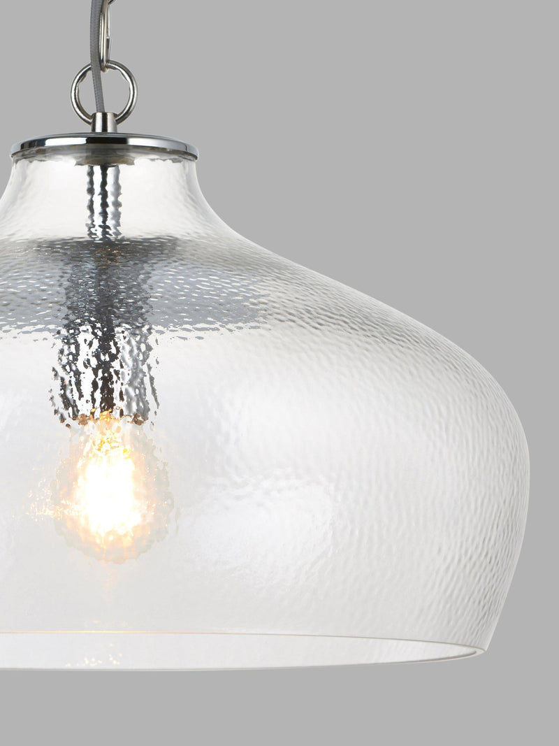 John Lewis Cartmel textured glass pendant ceiling light, imported from the UK
