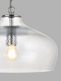 John Lewis Cartmel textured glass pendant ceiling light, imported from the UK