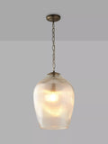 John Lewis Fulbrook ribbed glass pendant light - British product