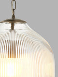 John Lewis Fulbrook ribbed glass pendant light - British product