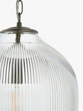 John Lewis Fulbrook ribbed glass pendant light - British product
